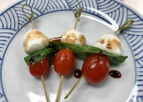 Mini Caprese Salad Offering