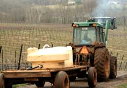 Warm Tractor on a Cold Day