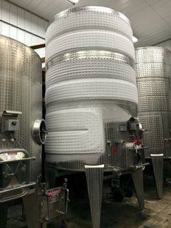 Cold Stabilizing our New White Wines