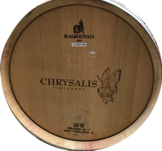 Chrysalis Vineyards Barrel Head