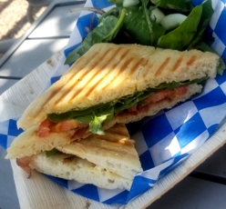 BLT on Little River Bakehouse Focaccia