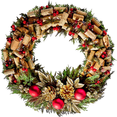 Cork Wreath