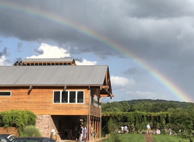 Rainbow at the Ag District Center