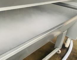 Sparging Juice Tray with Nitrogen