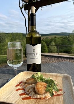 Albariño with Seared Scallops