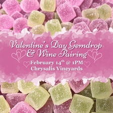 Valentine's Day Gemdrop & Wine Pairing