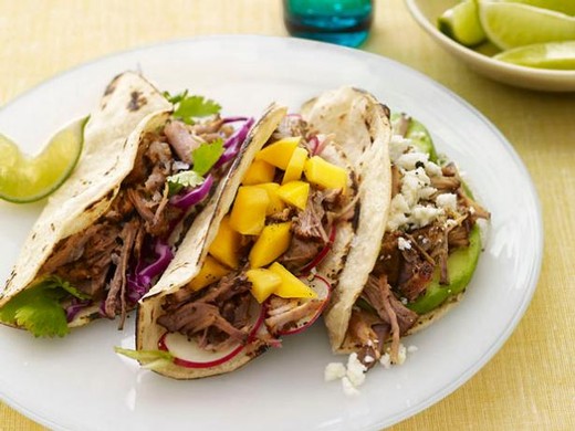 Slow-cooker Pork Tacos - 2015 Sarah's Patio White