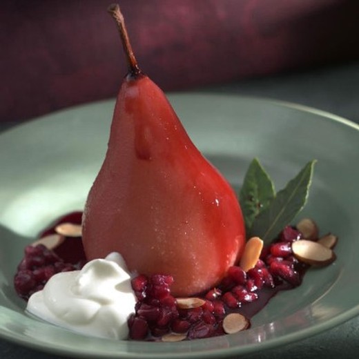 Pomegranate Poached Pears - 2017 Mariposa