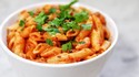 Penne with Spicy Vodka Tomato Cream Sauce - 2016 Nebbiolo