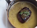 Beef Tenderloin Steaks with Celery Root Gratin - 2017 Norton Locksley Reserve
