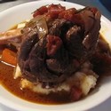 Rosemary Braised Lamb Shanks - 2015 Petit Verdot