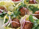 Vietnamese Chicken Meatballs in Lettuce Wraps - 2015 Albariño